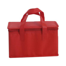 Sac à lunch isotherme pour adultes – Noir et rouge, grand ou
