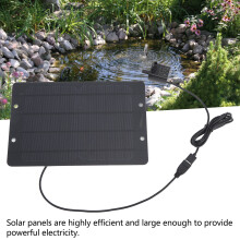 Aurinkoenergialla toimiva suihkulähdepumppu Kit6V10W lintujen kylpyyn