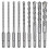 9-Piece Concrete Drill Bit Set (5-16mm) - SDS-Plus compatible with Brick/Tile 1