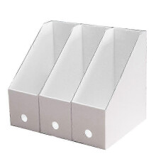 Sets A4-Ordner aus weißem Karton