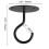 Heavy Duty Wall Mount Ceiling Hooks, 4-Piece Ceiling Hooks compatible with Hanging Plants 1