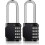 Outdoor Combination Padlock - 4-Digit Long Handle compatible with Gates 1