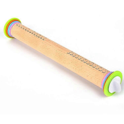 Rodillo ajustable, 4 niveles de grosor, antiadherente, multicolor.