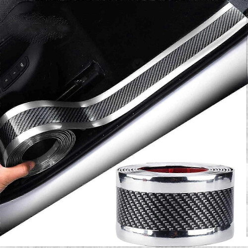 Silver Car Threshold Protector (3Mx5CM) - Anti-Collision Sticker Tape
