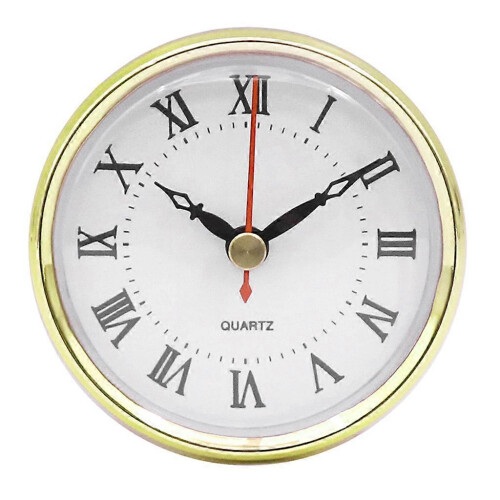 Classic Clock Movement 80mm Quartz Clock Insert compatible with DIY Crafts Accessories