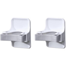 Soporte autoadhesivo para escobas - Montaje en pared antideslizante compatible con Home