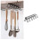 Kitchen Drain Rack, 12 Hooks Black - 6 Storage Hooks, Kitchen Accessories, Storage, Wardrobe, Garden 1