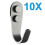 10 Hook Storage Rack Stainless Steel Bathroom Hook Rust-proof Kitchen Utensil Practical Hanger 1