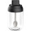 Honey jar with spoon sealed spice jar 250ml, black 1