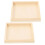 Holztablett 12x12cm Beige 1