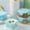 Set van 4 mini vierkante voedselbewaardoosjes, 60 ml, PP 1