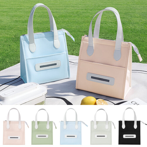 Geïsoleerde lunchtas, waterdicht polyester, 25x22x13,5 cm