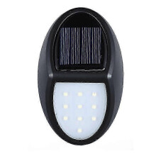 10-LED-Solarwandleuchten IP65-Schutzart mit Dämmerungssensor für den Außenbereich