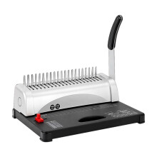 Pack of 12 Versatile Comb Binding Devices Compatible with-grey