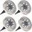 4-Pack Solar Spotlights - 8 LED, IP65 Waterproof 1