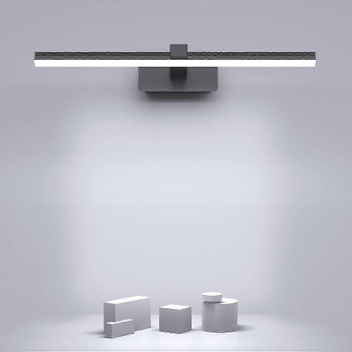 40cm IP44 Waterproof LED Bathroom Mirror - 9W 6000K Cool White