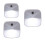 Plug-in LED Night Lights - Dusk-to-Dawn Sensor, 3-Pack 1