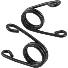 2 Stück Motorradsitzfeder, Einzelsitzfeder, Motorradsitzzubehör (Schwarz)