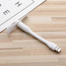 2 Pack Mini USB Fan, Mobile Phone Fan, Mini Laptop Cooling Fan, Quiet Travel Fan, Compatible with Any USB Port, Like Power Bank
