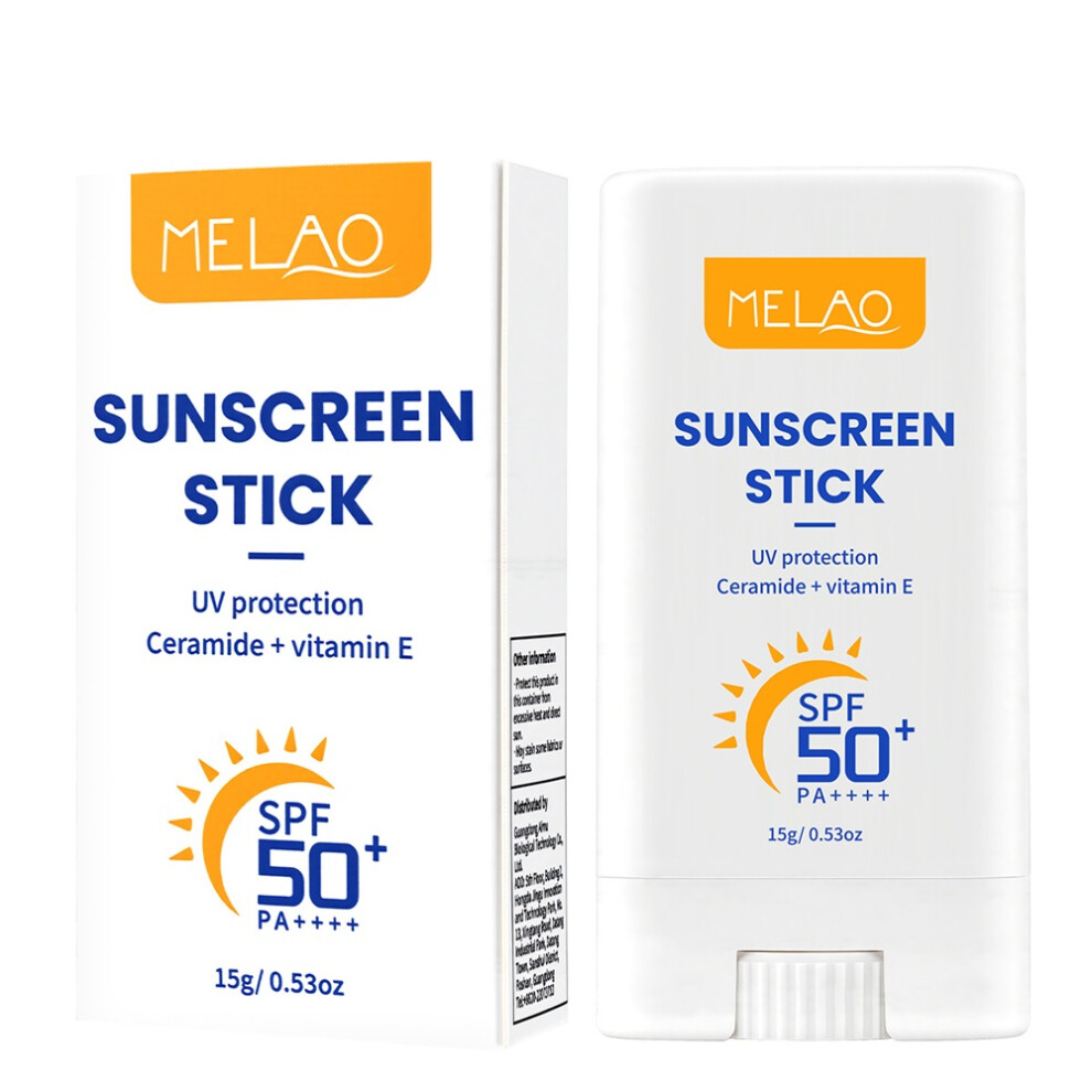 MELAO Sunscreen Stick SPF50+ PA++++ for Face & Body 15g