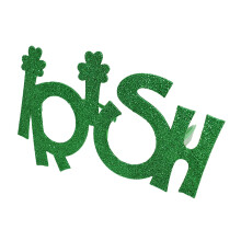 Vasos divertidos para fiestas del Día de San Patricio (12 unidades)
