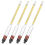 4-teiliges Glas-Hydrometer-Set 0-200 Proof & 0-100 Tralle 1