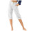 Pantaloni da donna a gamba larga e vita alta 1