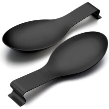 Repose-cuillère en acier inoxydable – Grand modèle, compatible lave-vaisselle