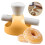 Donutform mit Ausgießzange, lebensmittelechtes ABS, 8 cm 1