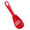 Convenient Strainer Cooking Spoon Featuring Grinding-Red 1PC 1