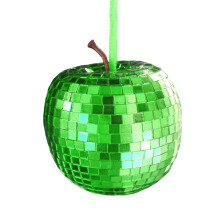 Glass Apples Christmas Ornament Apples Ornament for-Green