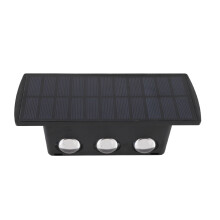 Doppelkopf Solarstrahler für Außen, IP65, weißes