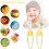 Kit com 2 Mamadeiras de Silicone para Bebê com Base de Ventosa 2