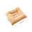 Vierkant tuinstoelkussen 40x40x10cm Polyester Geel 5