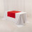 Caminho de mesa BalsaCircle vermelho em poliéster, 91 x 183 cm (36 x 72 polegadas) 5