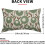 Fodere per cuscini in cotone e lino marroni e verdi, 30x50 cm (2 pezzi) 3