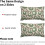 Fodere per cuscini in cotone e lino marroni e verdi, 30x50 cm (2 pezzi) 4