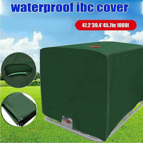 IBC-Containerabdeckung 1000L Grün TPU Nylon Wasserdicht 1