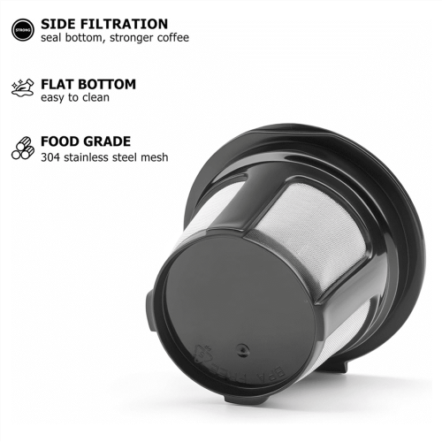 Capsule di caffè K-Cup riutilizzabili per macchine Keurig 1.0 e 2.0 (2 1