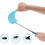 3-Pack Extendable Fly Swatters (73cm) - Lightweight Manual Pest Tool 3