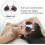 4-Pack Cute Cat Sleeping Masks - Soft Fluffy Eye Cover 2