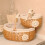 Wicker Picnic Basket Woven Rattan with Removable Cloth 1 7