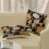 Μαξιλαροθήκες Boho Floral από Λινό 16x16 ιντσών, σετ 2 τεμαχίων 4