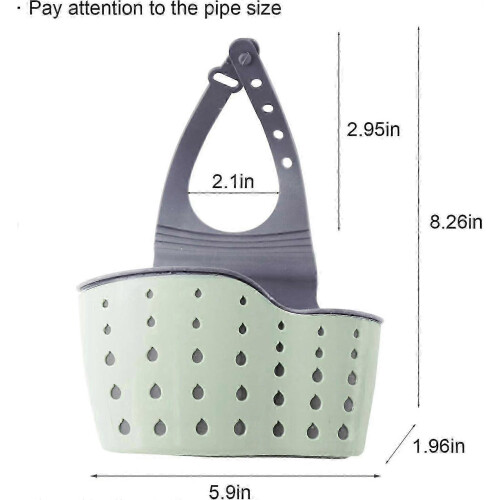 Kitchen sink rack soap sponge drain rack bracket double-layer hanging basket storage suction cup kitchen storage rack sink accessories washing 1