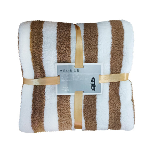 Microfiber Coral Fleece Bath Towel Set – Soft Absorbent 1