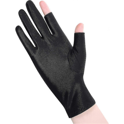 UV Protection Fingerless Gloves - Breathable Touchscreen Driving 1