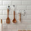 2-pack foldable soft glue seamless multi-functional glue hook creative kitchen storage rack special-shaped belt animal hook 3