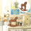 Ensemble décoratif de cheval à bascule en bois – 2 pièces 3
