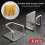 Small Stainless Steel Kitchen Sink Sponge Holder (5 pcs) 3