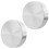 Skivspelare med lager Silver, 2 st 3